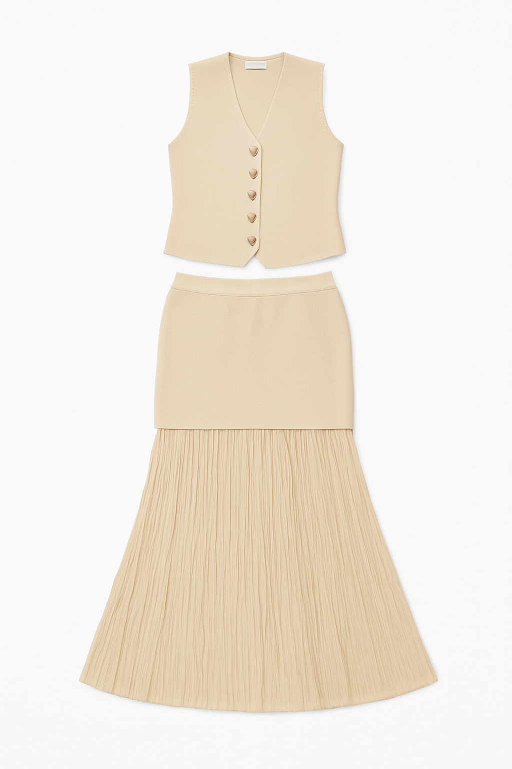 Chic Neutral Set styled for effortless day-to-night fashion
