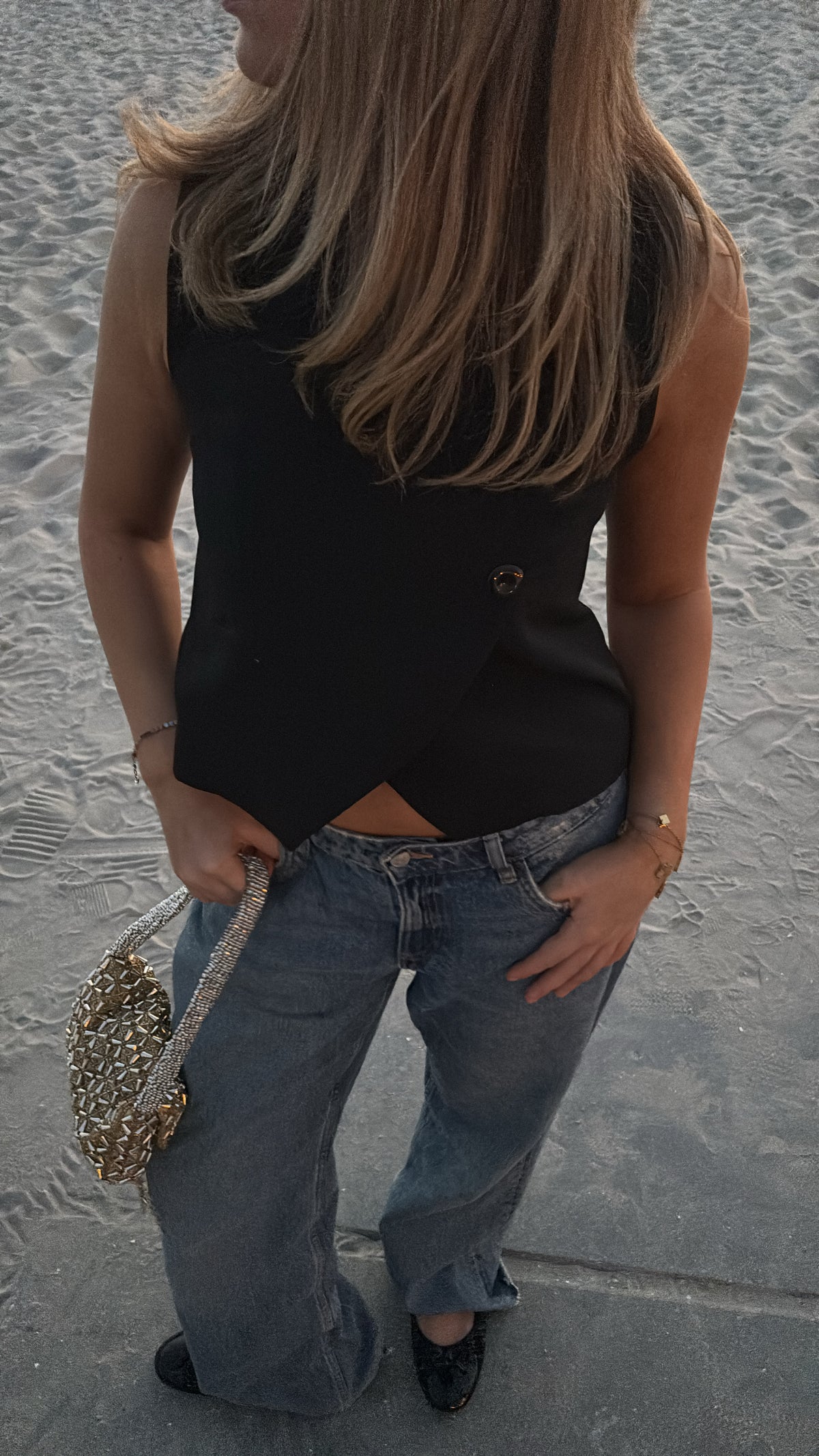 Double Button Top