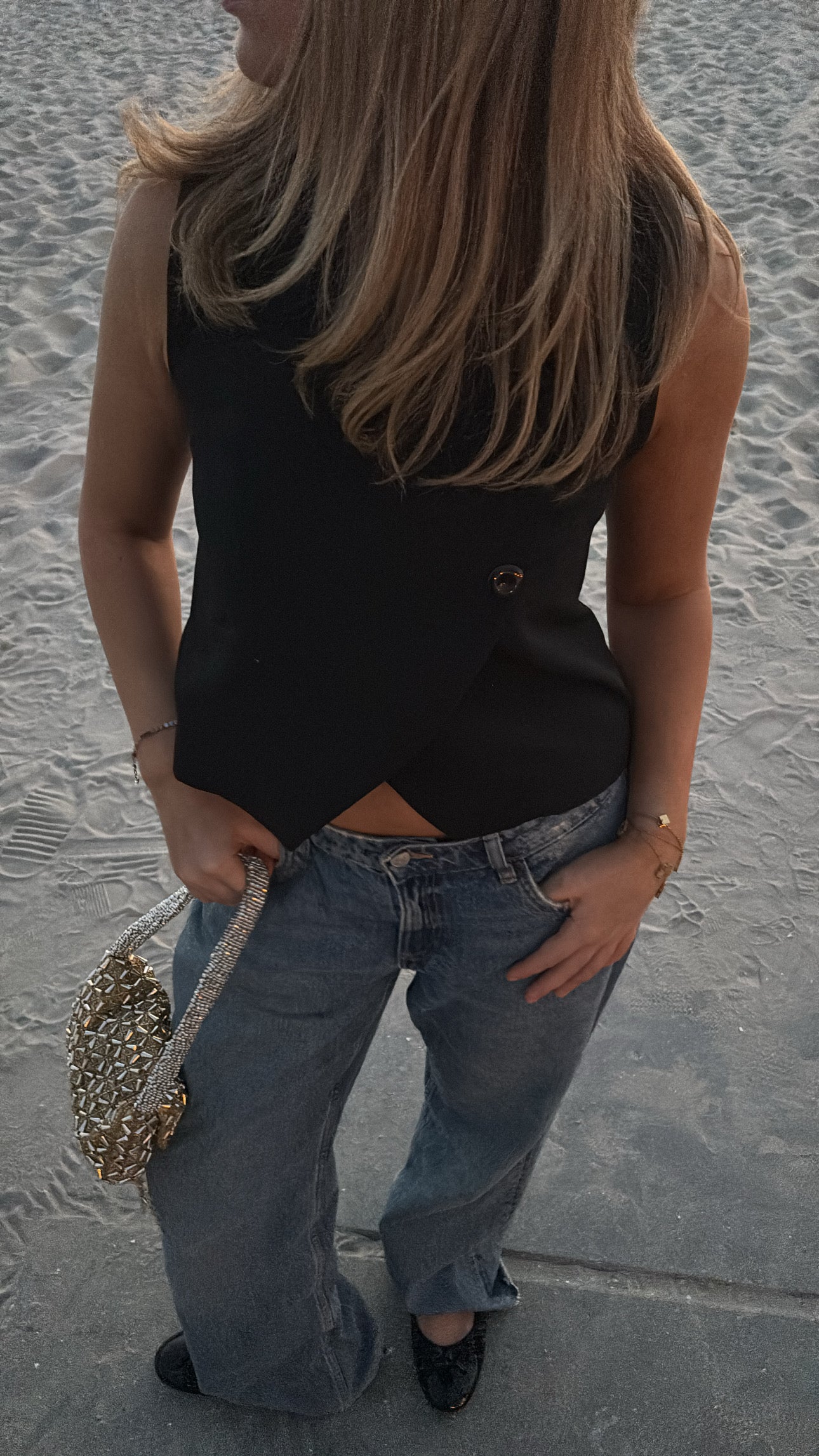 Double Button Top