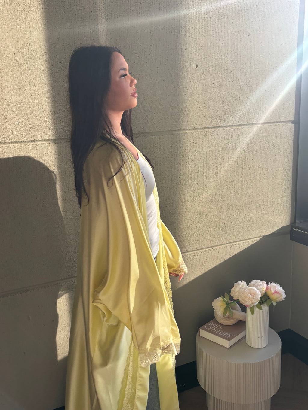Léora Lace Lange Kimono