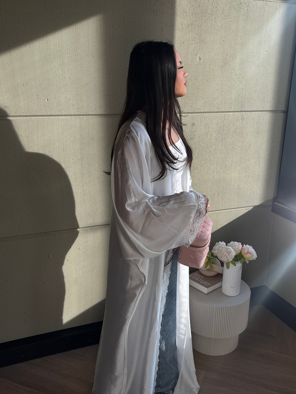 Léora Lace Lange Kimono