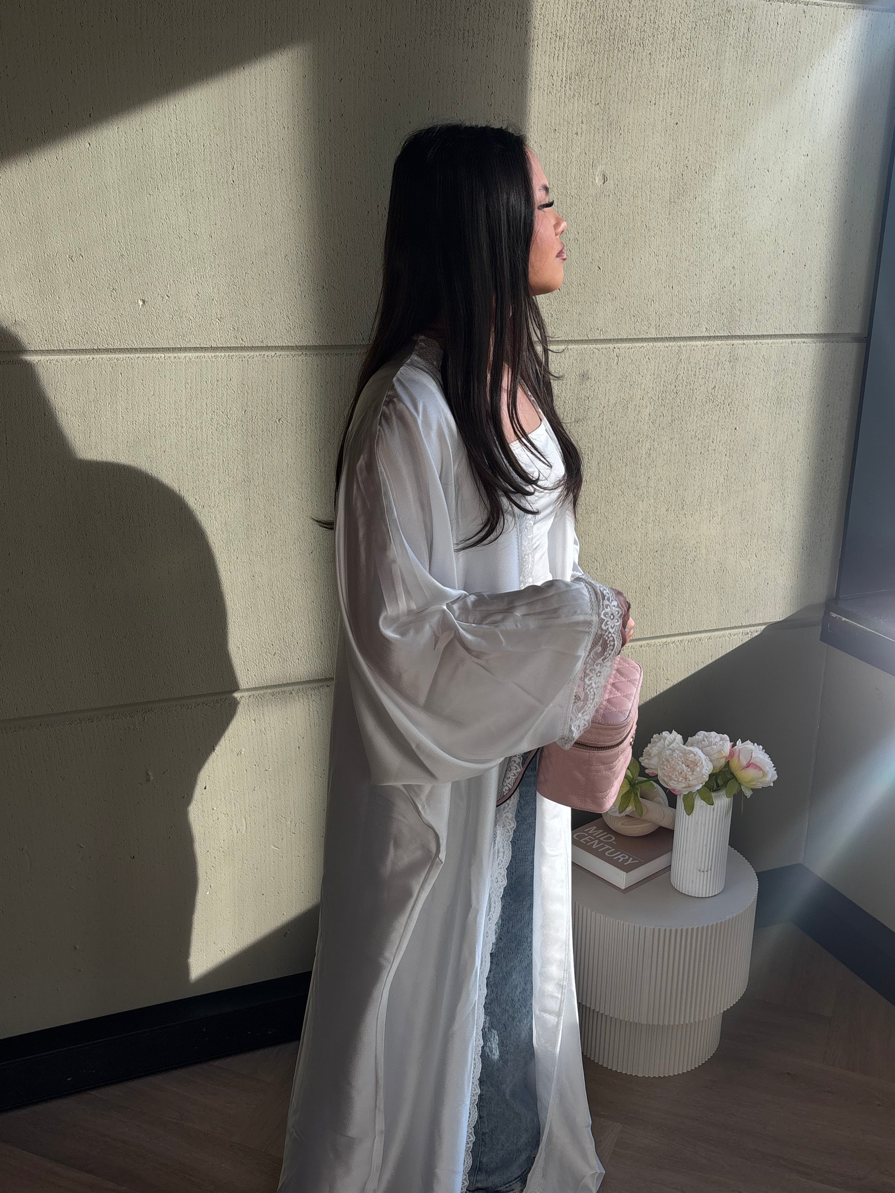 Léora Lace Lange Kimono