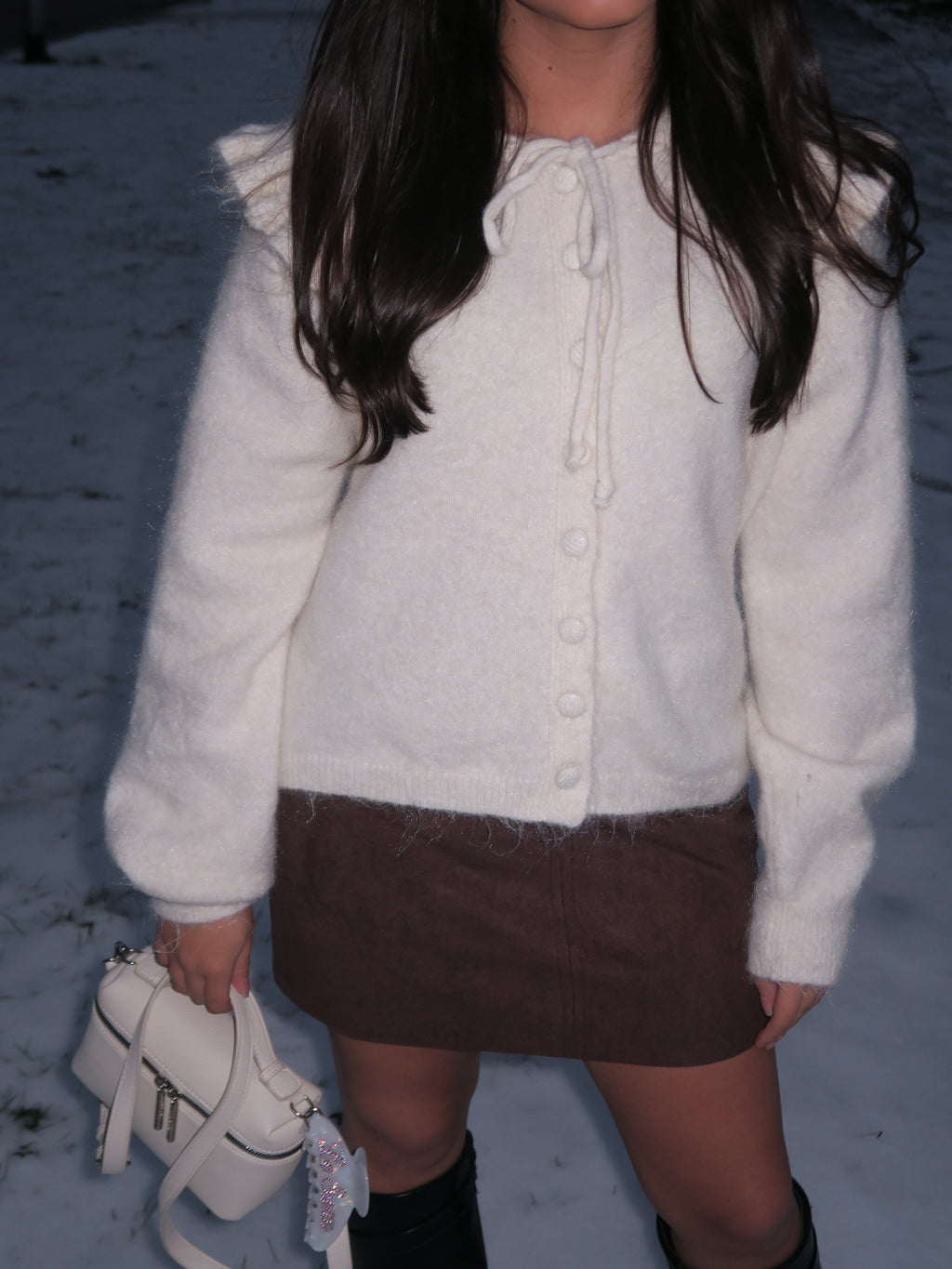 Collar Knit Cardigan