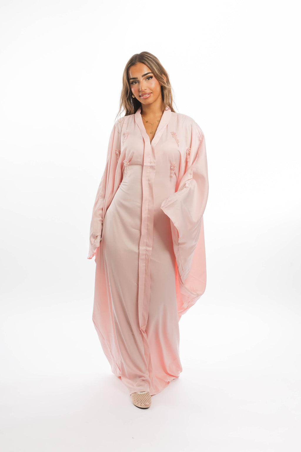 Crystal Butterfly Abaya