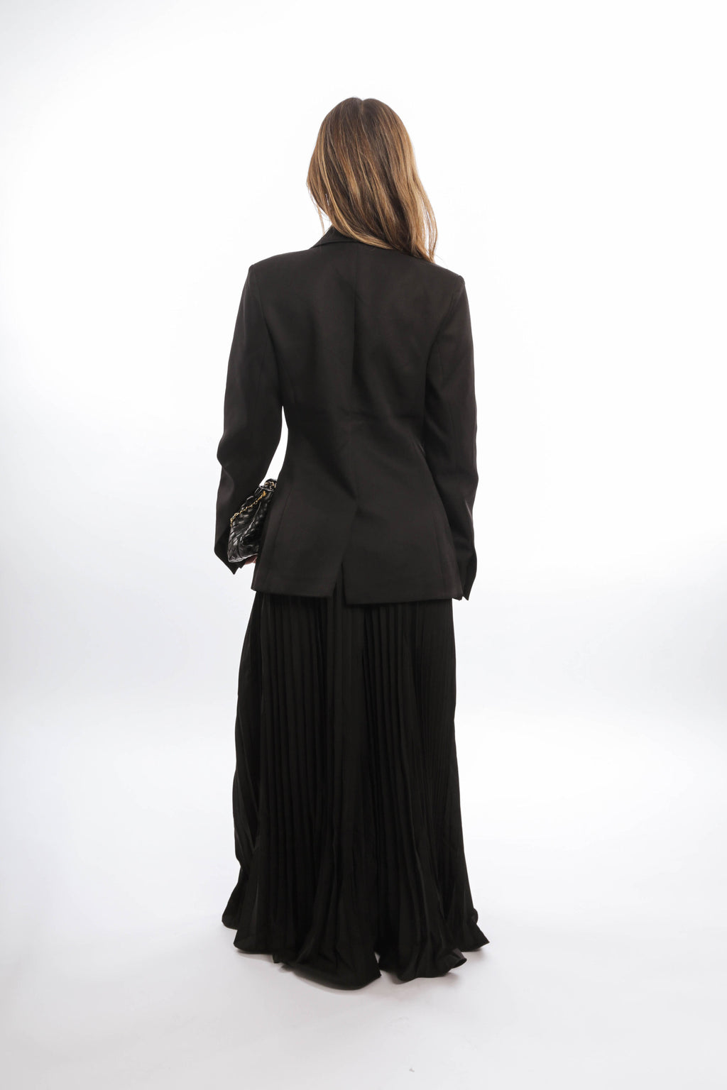 Ruffle maxi skirt