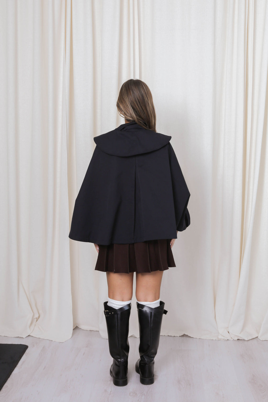 Cape Sleeve Trench Coat