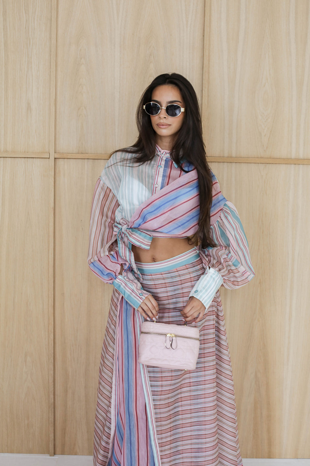 Multicolor Striped Set