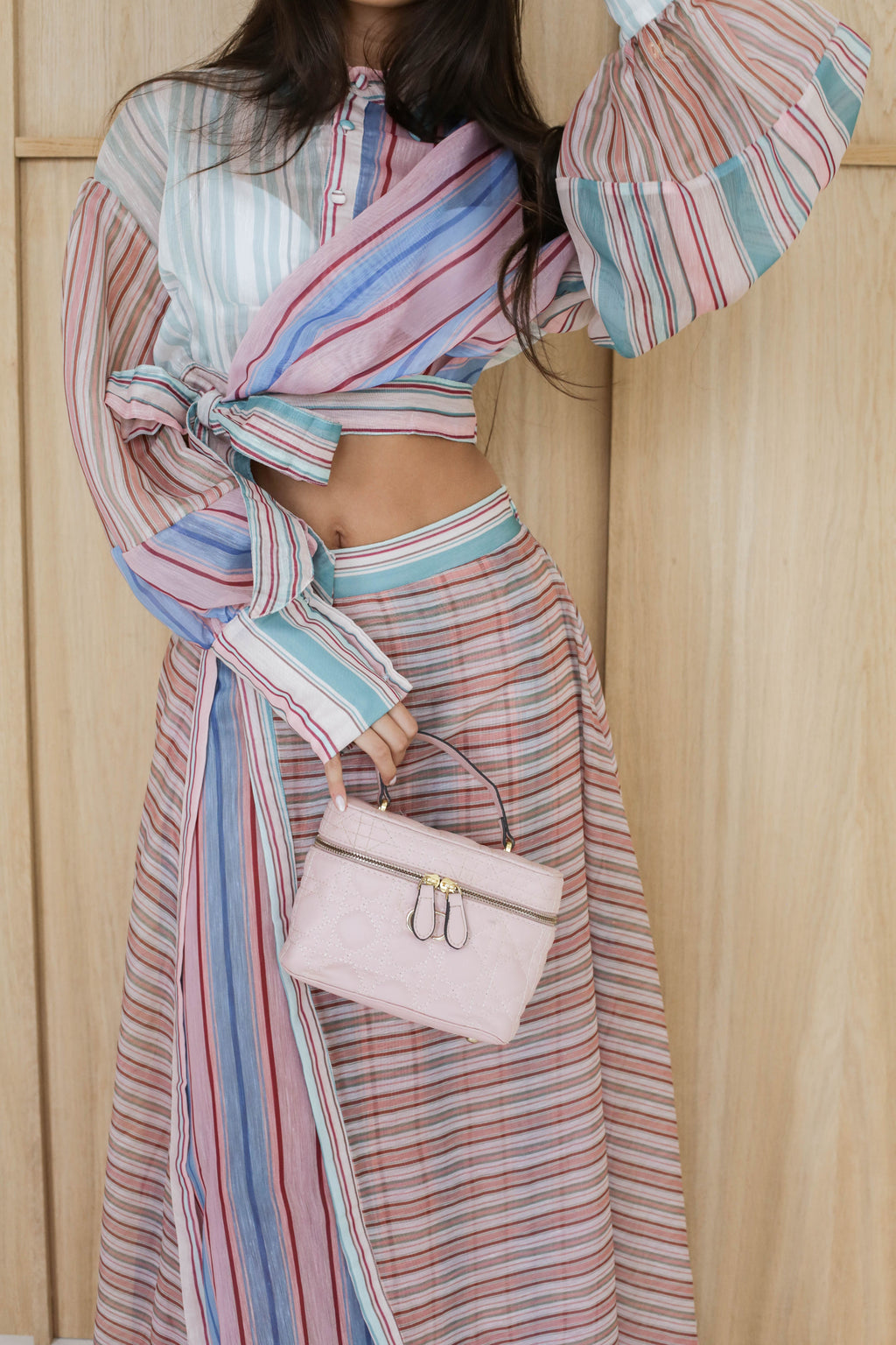 Multicolor Striped Set