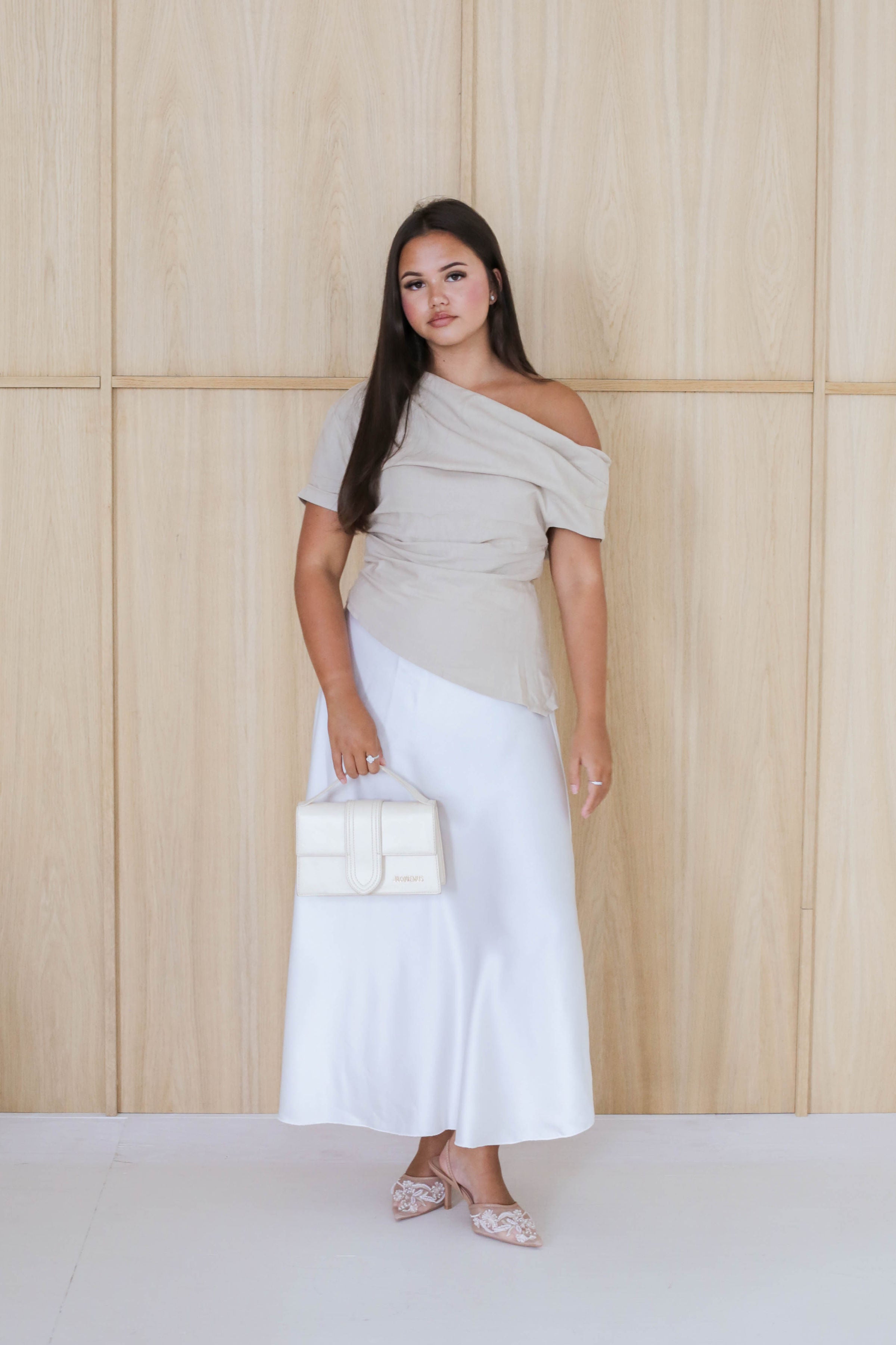 Asymmetrical Draped Top