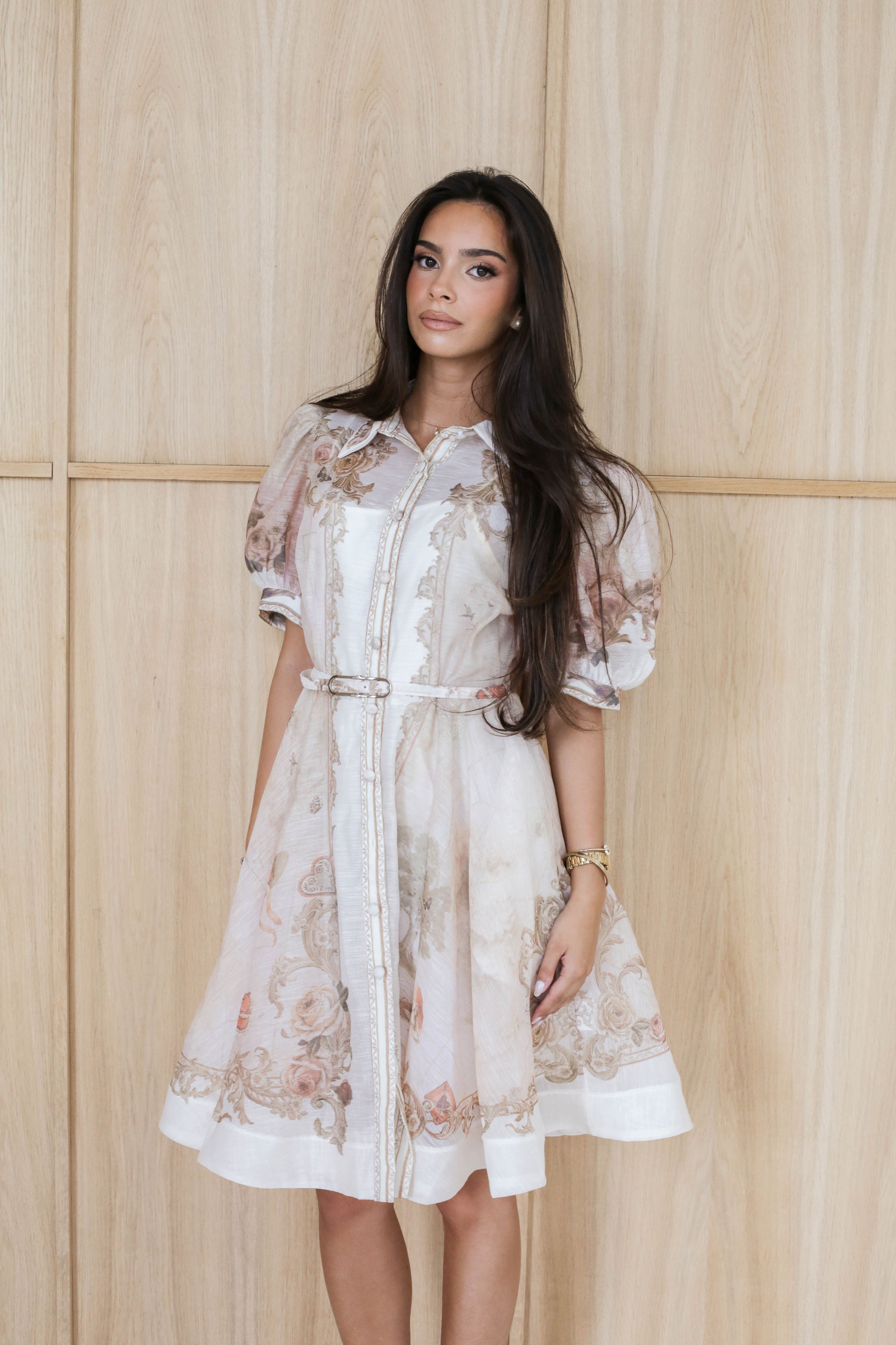 Château Bloom Mini Dress