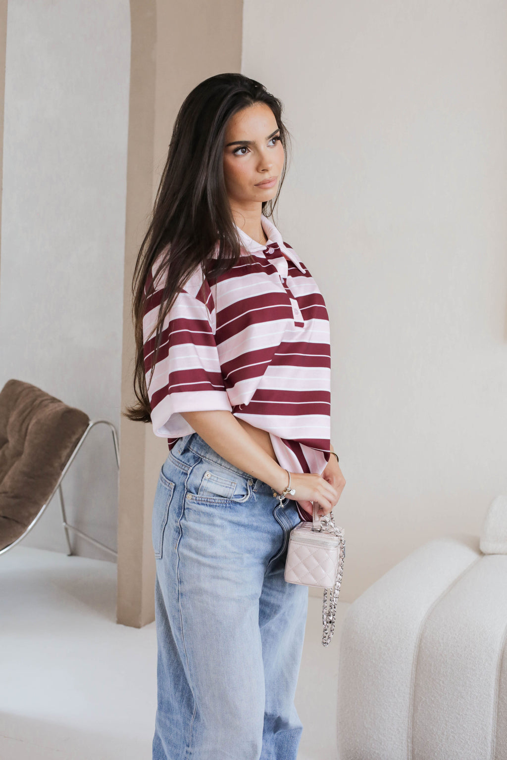 Striped Polo Shirt