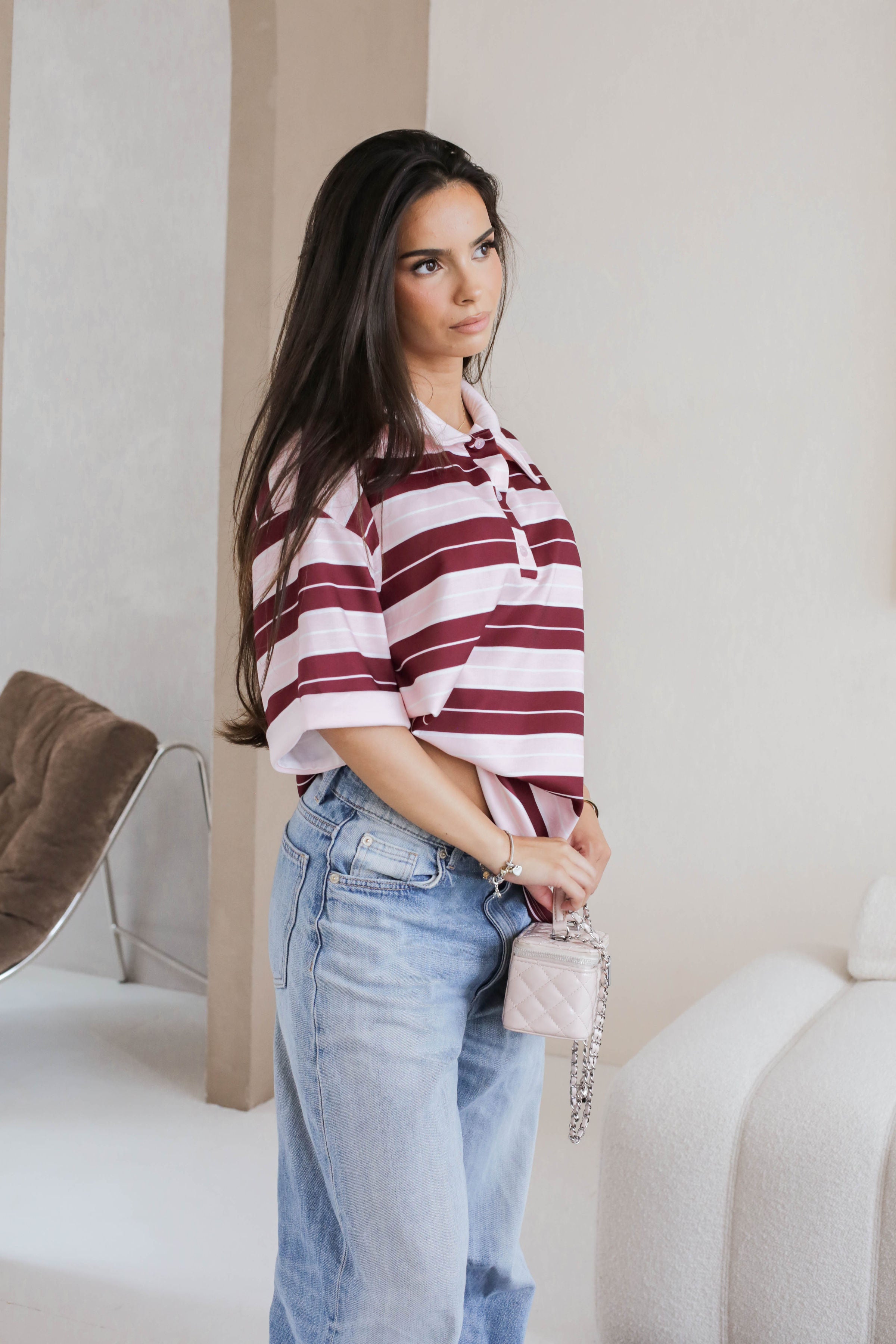 Striped Polo Shirt