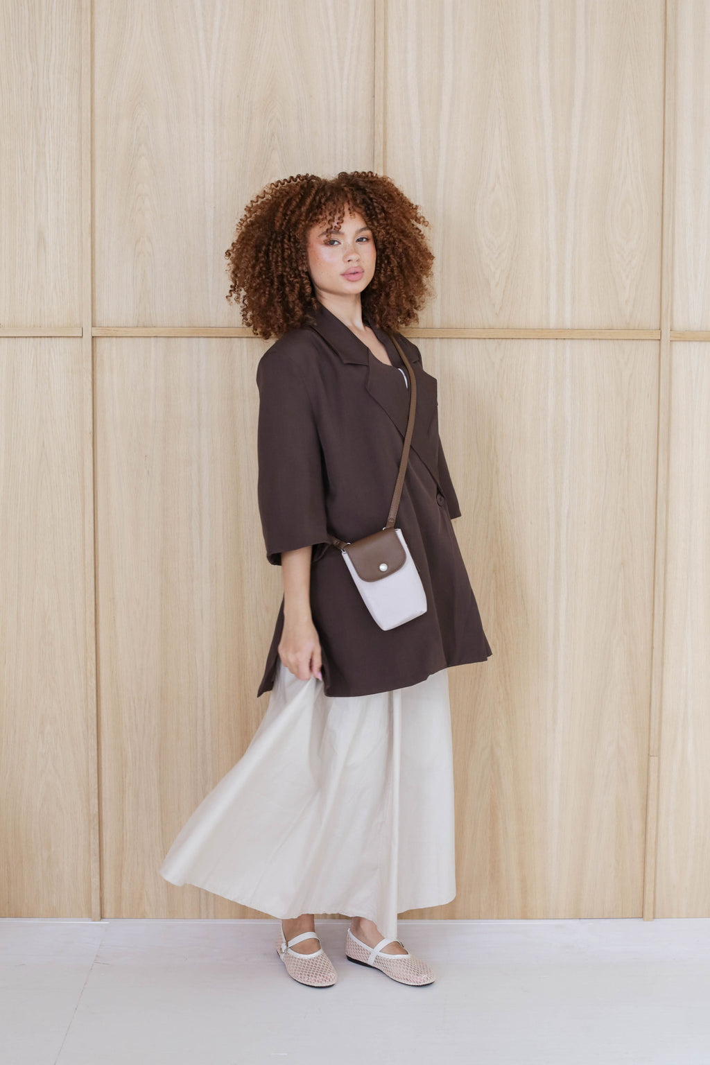 Oversized Short Sleeve Blazer