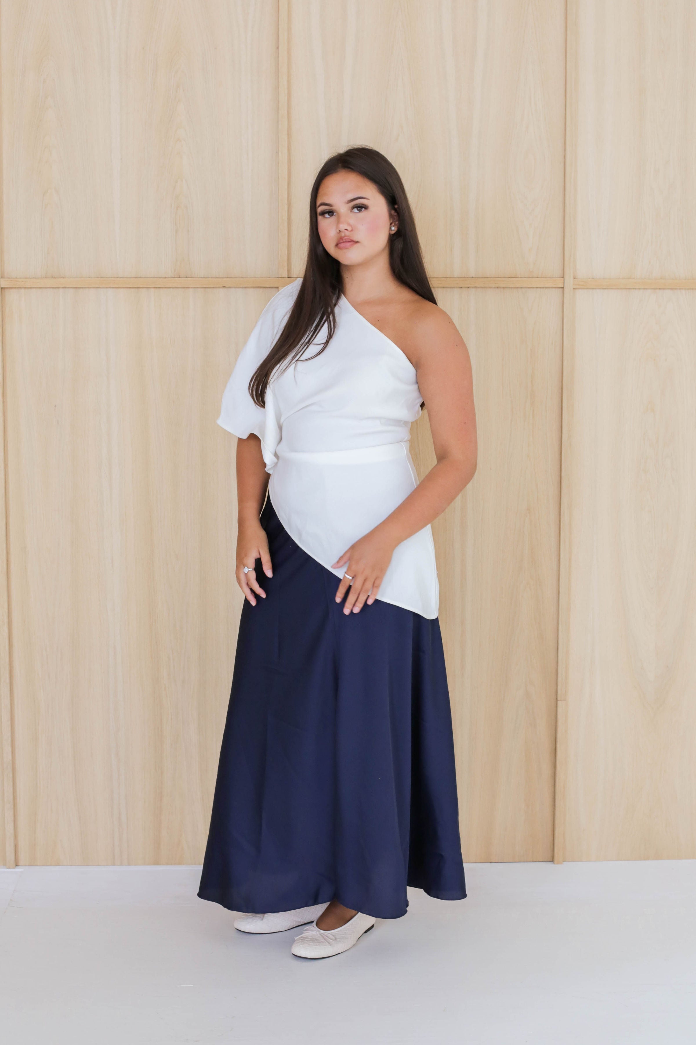 Satin Maxi Skirt
