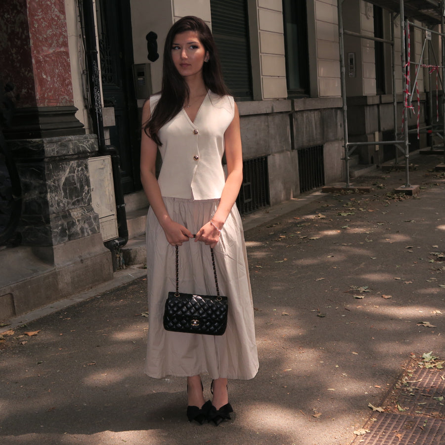 Elegant Sleeveless Top