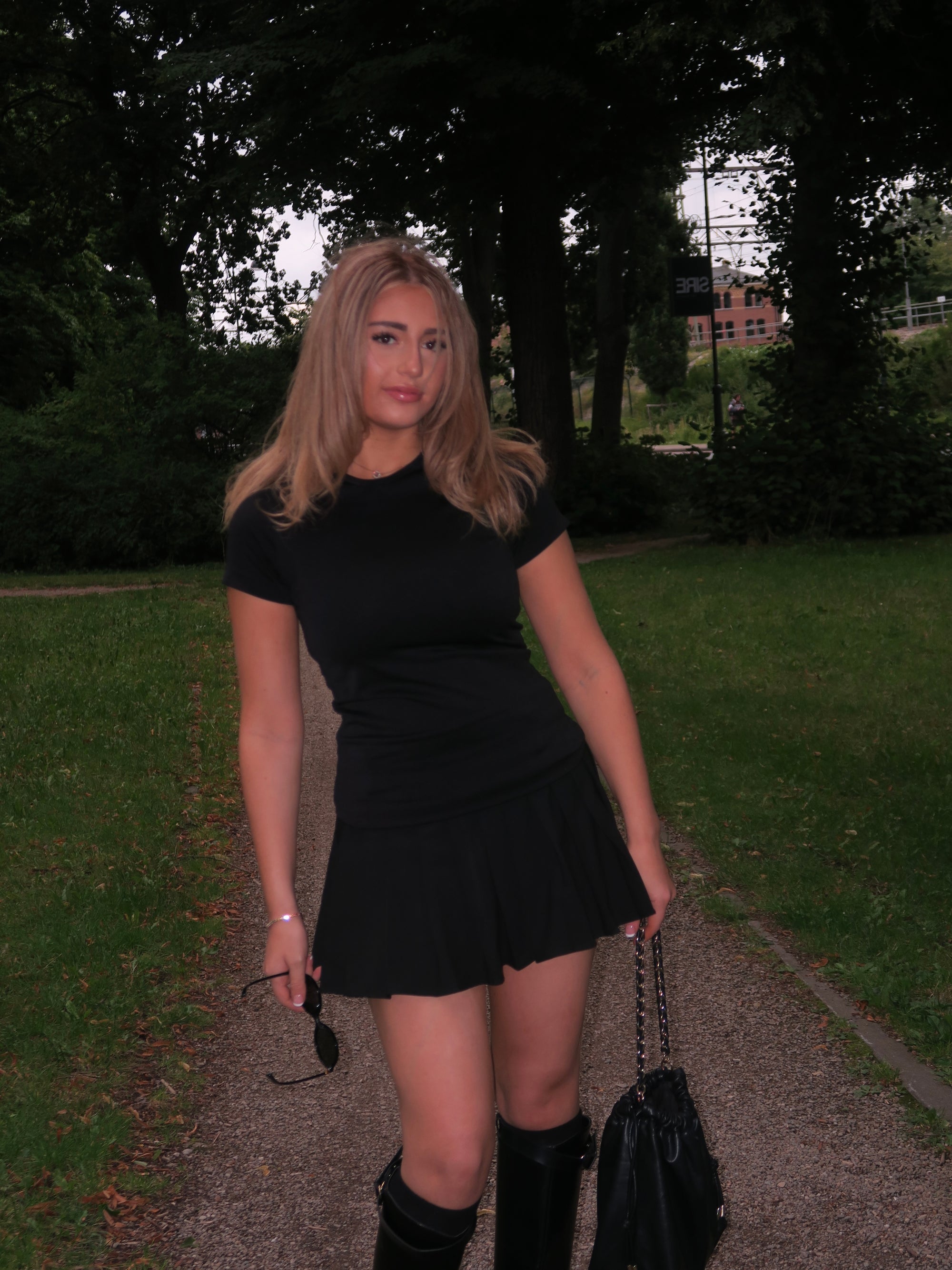 MINI RIB SKIRT
