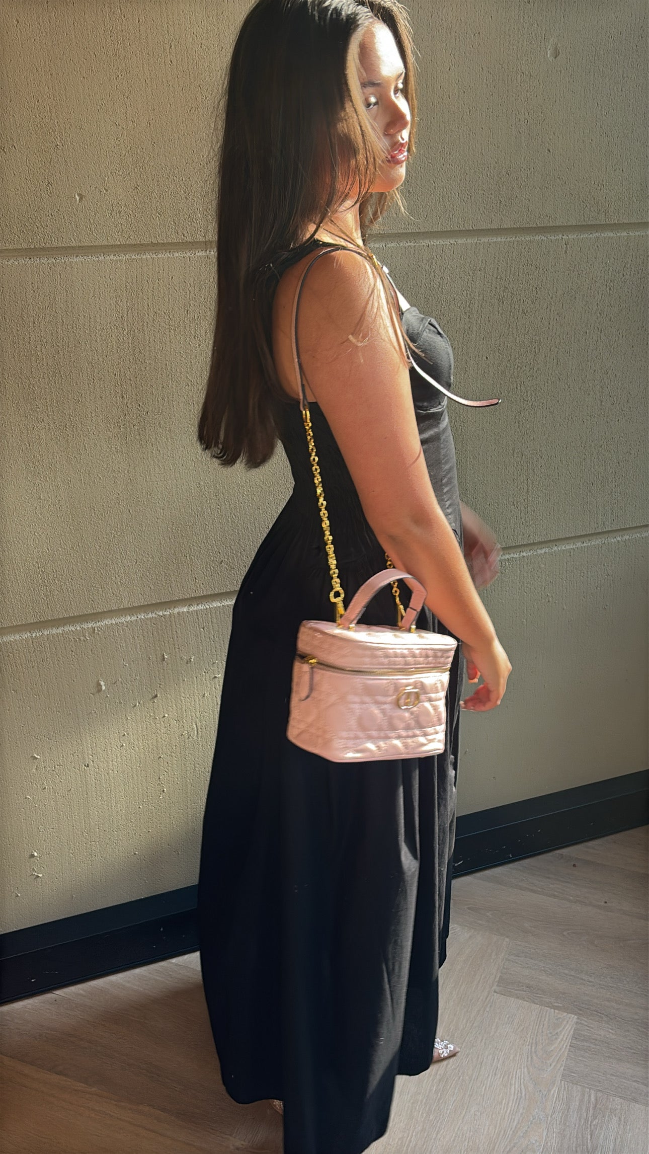 Elegant Corset Midi Dress