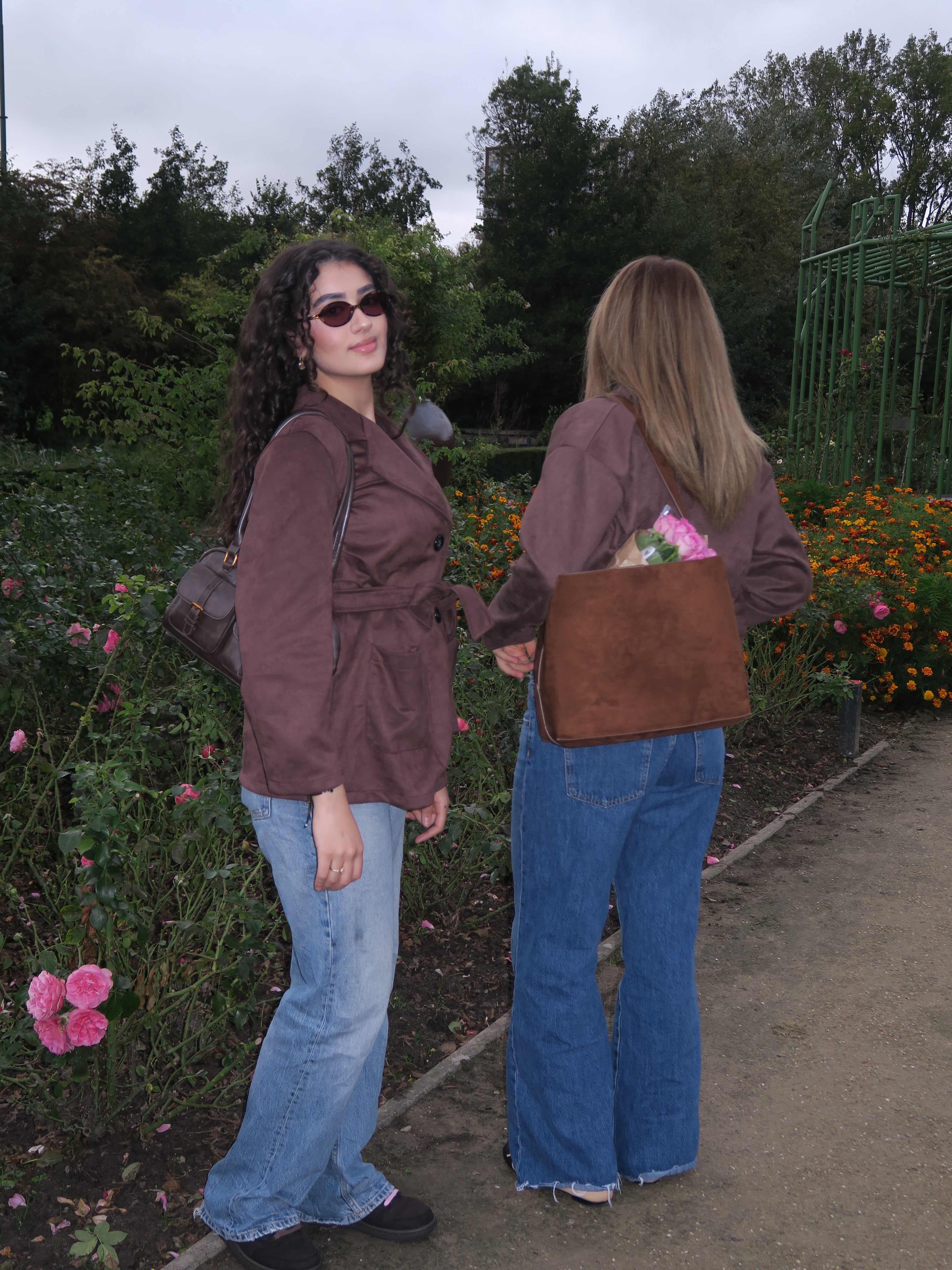 Timeless Belted Suede Coat