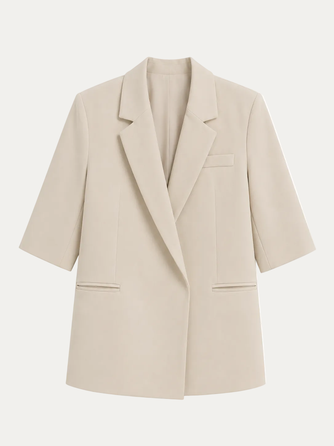 Oversized Short Sleeve Blazer