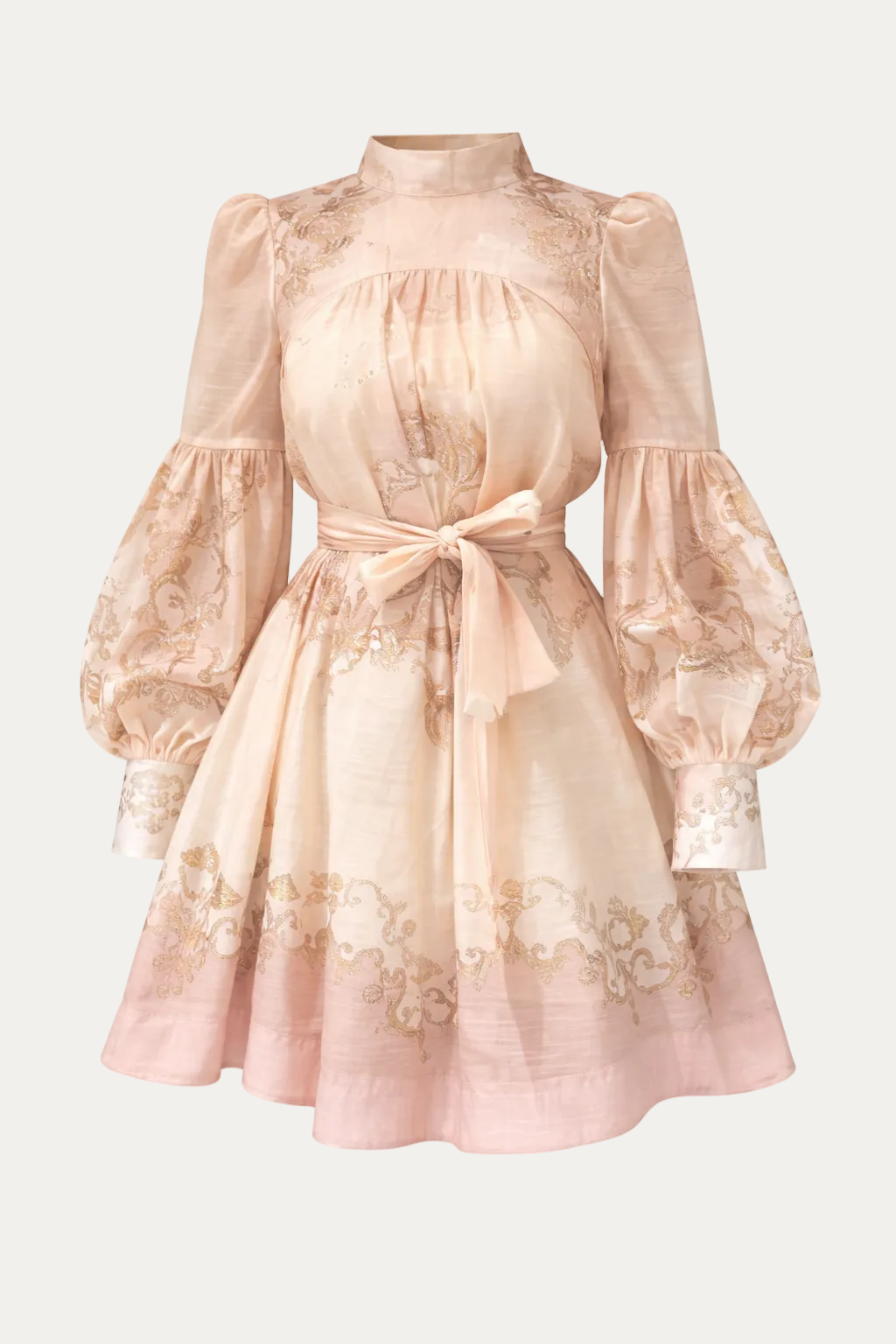 Elegant Baroque Mini Dress