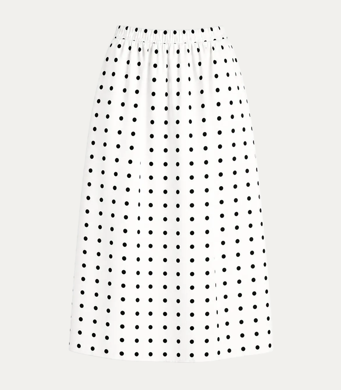 Polka dots maxi skirt