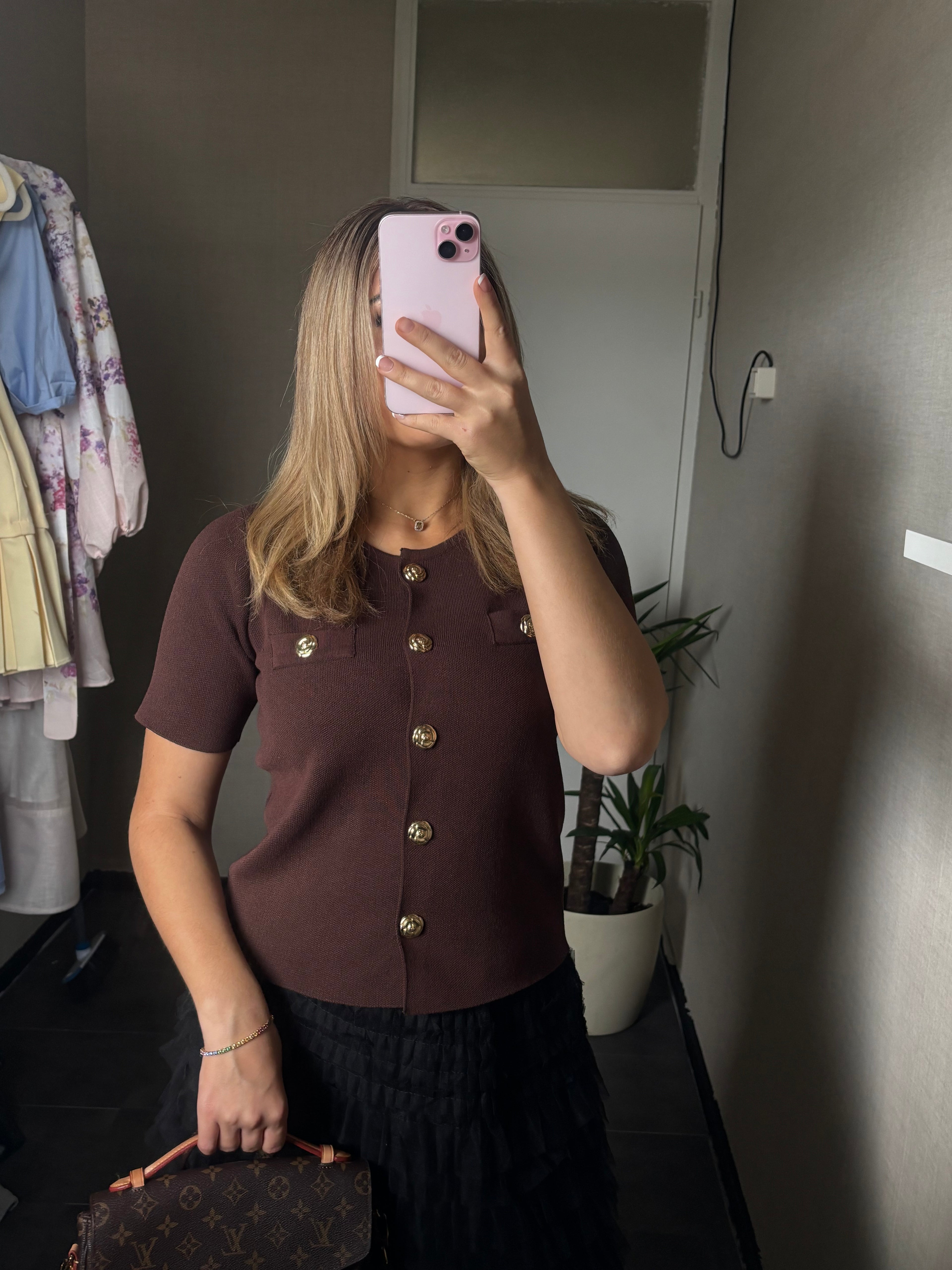 Minimal elegant Knit Cardigan