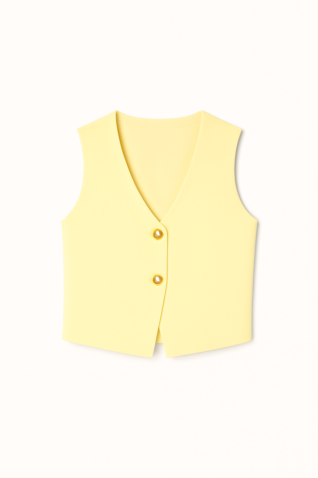 GILET TOP GOLD ACCENT