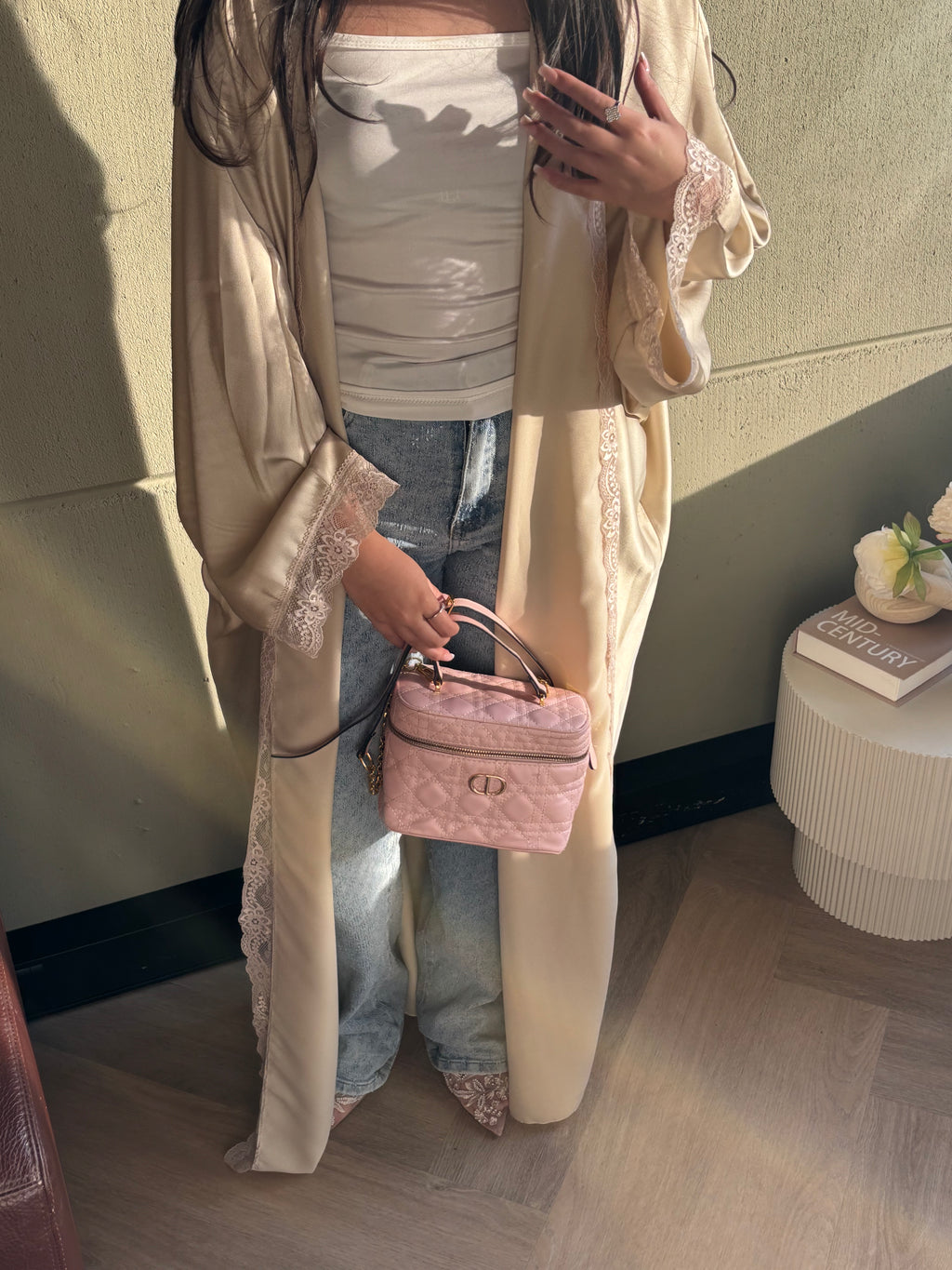 Léora Lace Lange Kimono