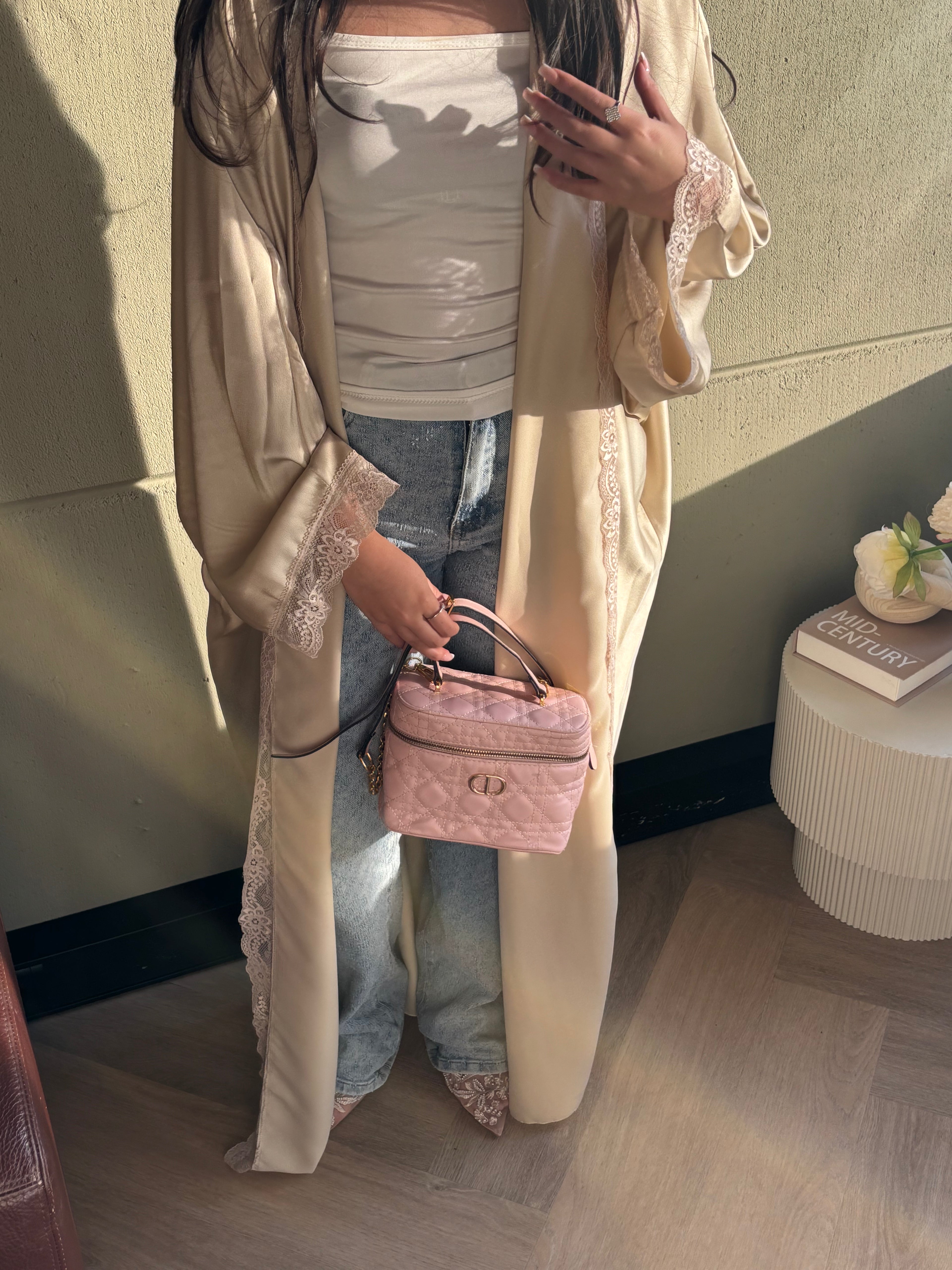 Léora Lace Lange Kimono