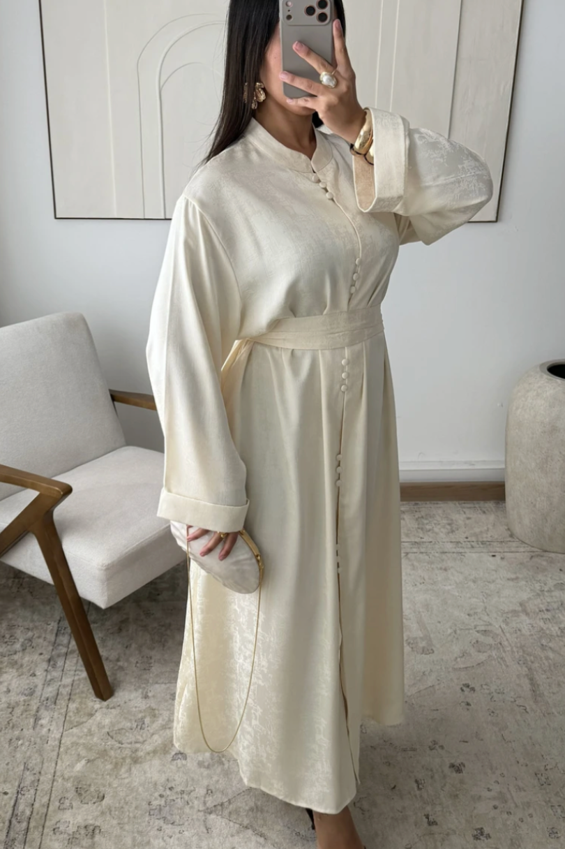 Noor Jacquard Maxi Dress