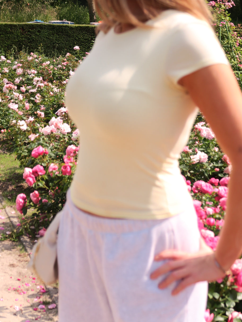 butteryellow double layer shirt