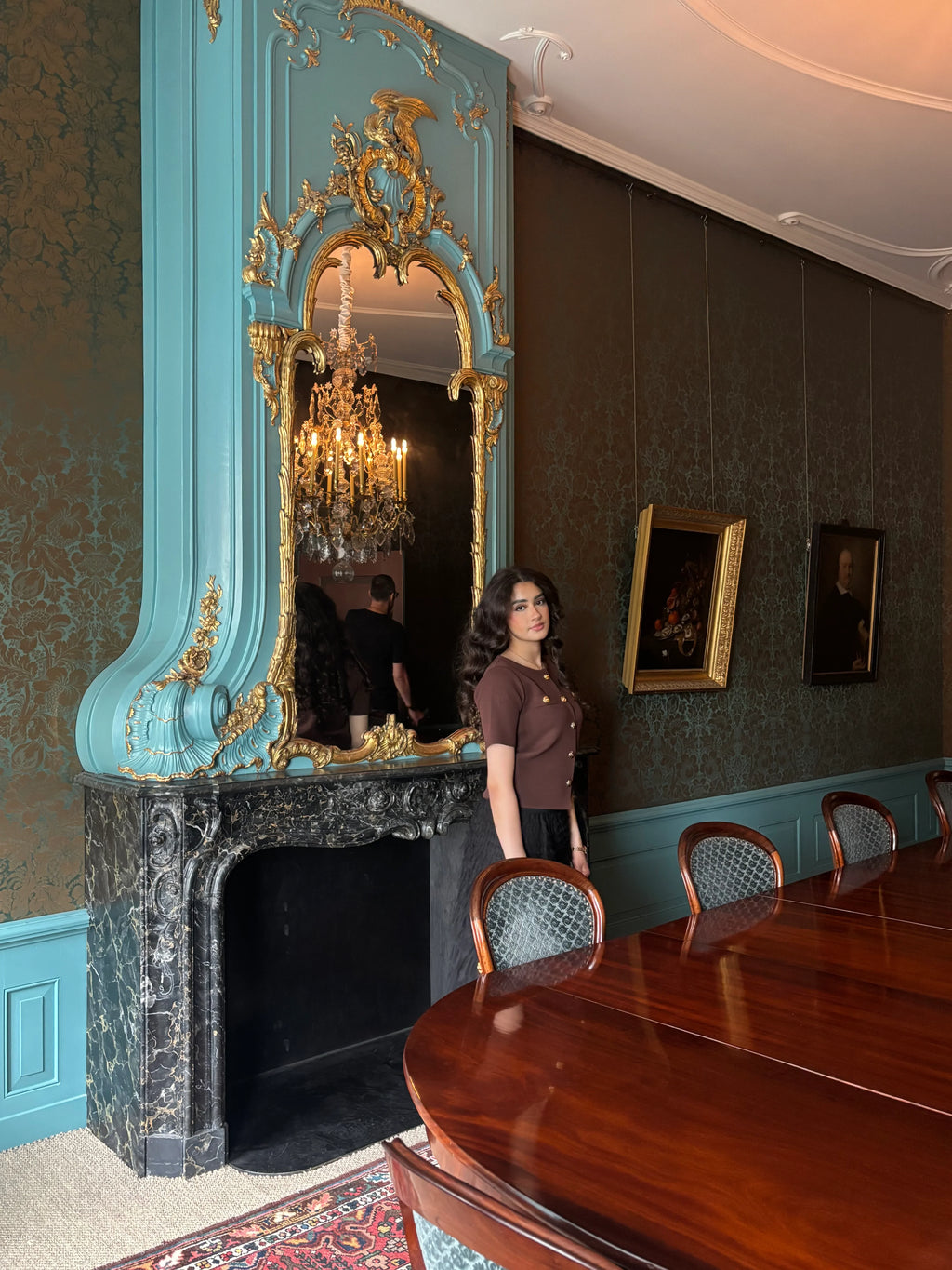 Voorkant van minimal elegante cardigan